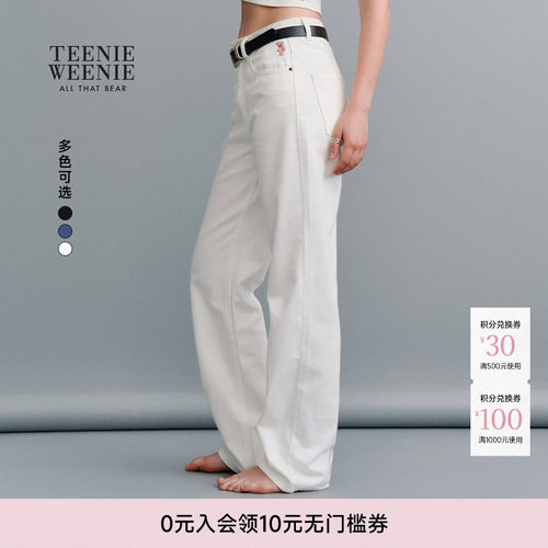 TEENIEWEENIEbearnova水洗牛仔裤