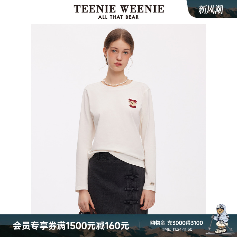 长袖T恤TeenieWeenie小熊