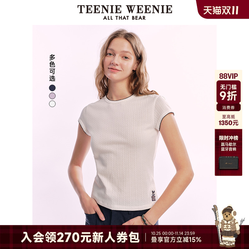 TeenieWeenie小熊女装+圆领T恤