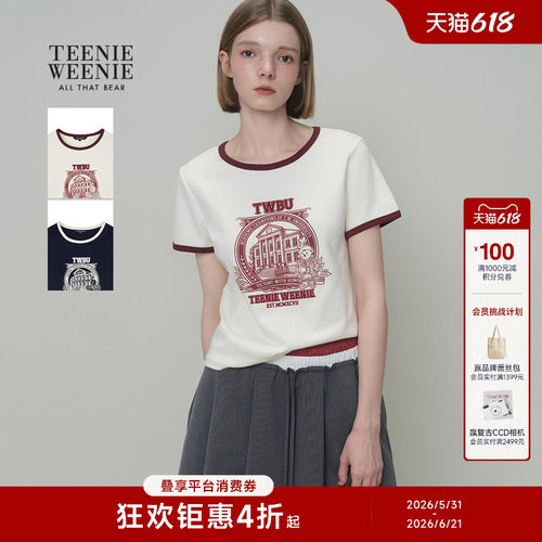 TeenieWeenie小熊女装T恤