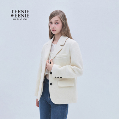 TeenieWeenie小熊女装毛呢外套