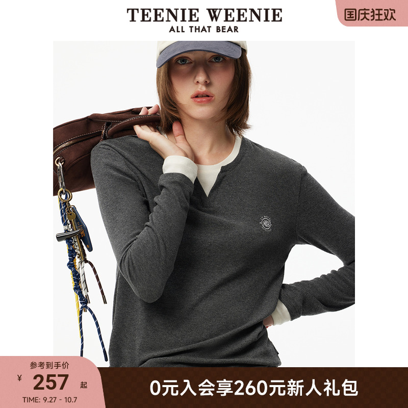 长袖TeenieWeenie小熊T恤