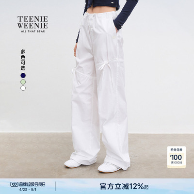 TEENIEWEENIEbearnova工装直筒裤