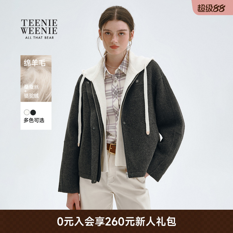 TeenieWeenie小熊女装毛呢外套
