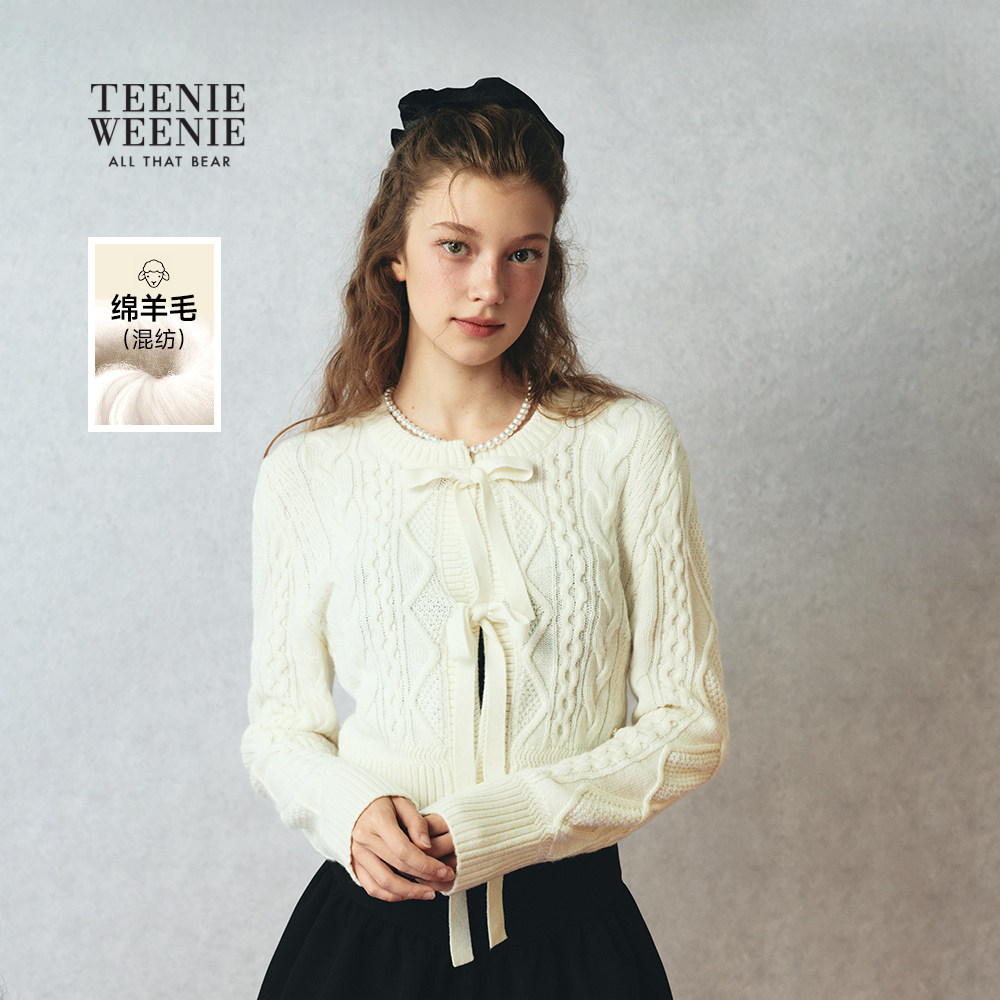 TEENIEWEENIE bearnova25冬季新款女甜美灵动