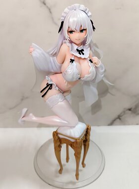 国产 OMAHA 白女仆 波妮塔酱 Bonita MO:OKU手办 生日礼物 美少女