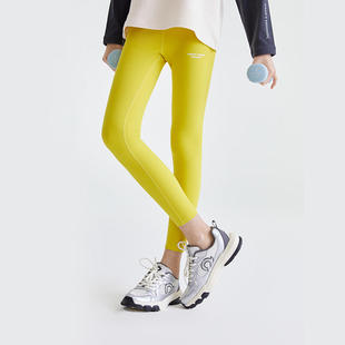 新款多色儿童户外运动加绒无痕磨毛legging休闲裤打底裤子秋冬款