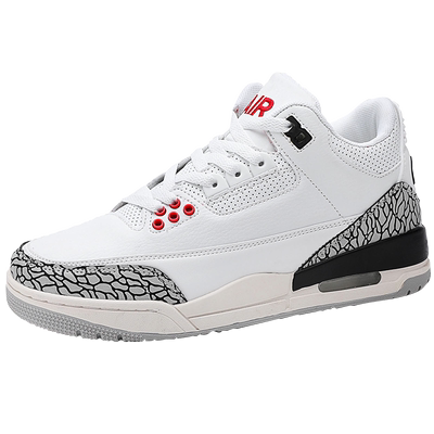 莆田水泥白男鞋子情侣aj3藤原浩