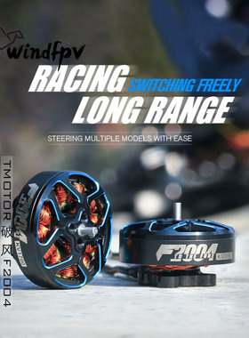 TMOTOR 破风 F2004 3寸4寸5寸桨FPV穿越涵道超轻牙签机 2004 电机