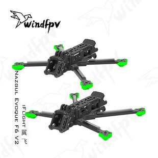iFlight翼飞 Nazgul Evoque F6 V2 适配DJI O4 6寸穿越机机架配件