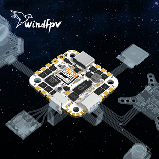 Flywoo GOKU GN745 45A AIO 32bit (MPU6000 ) V3穿越机 fpv 飞控