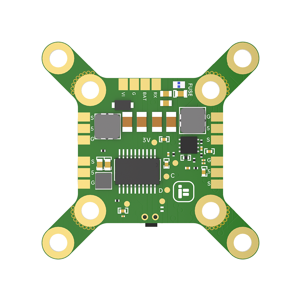 iFlight翼飞BLITZ RACE VTX 竞赛穿越机专用图传8频点可加装LED灯