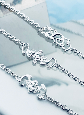 足银纯银切角男厂家项链时尚精工