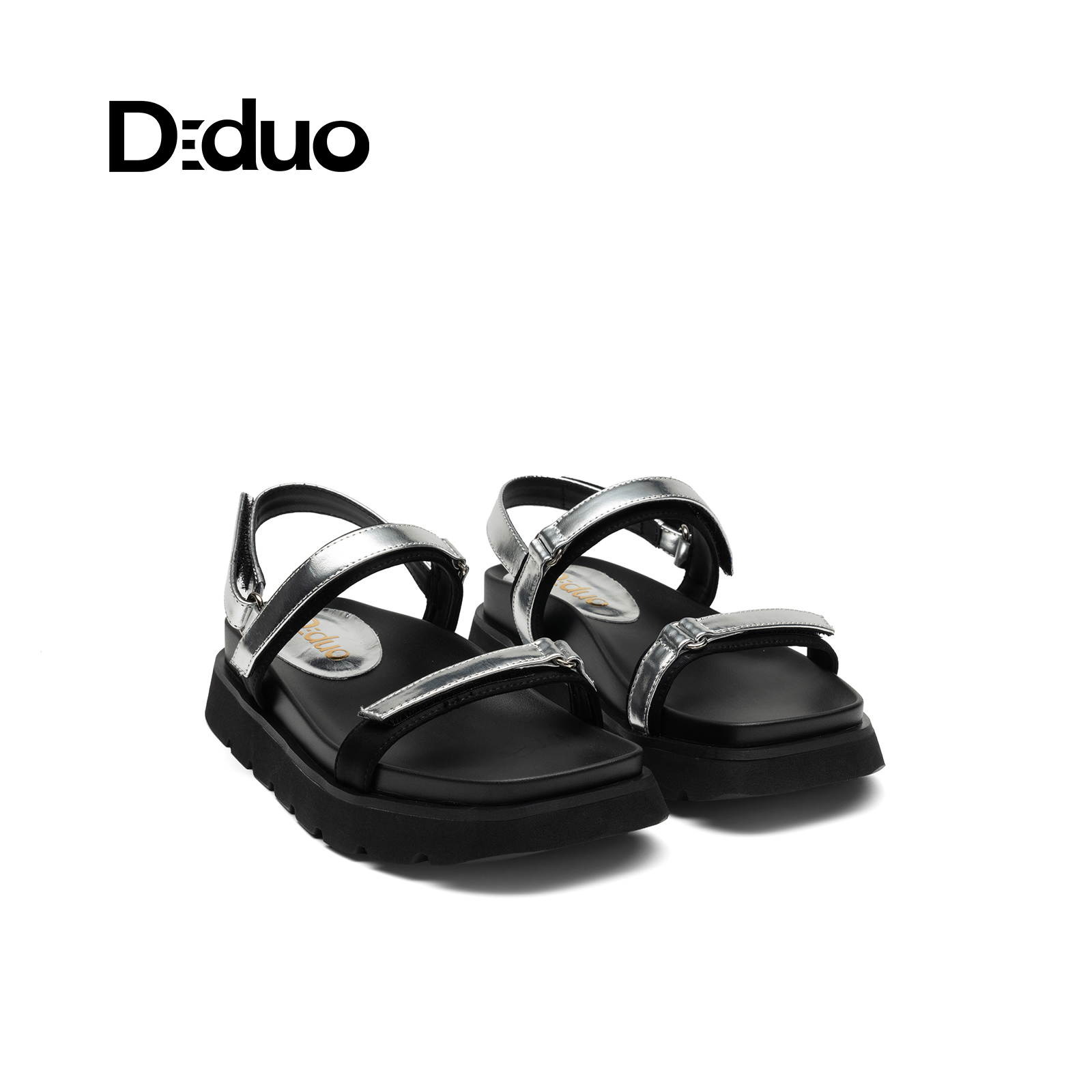 【199清仓】Diduo/迪朵2025凉鞋女夏季新款舒适不磨脚防滑