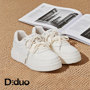 迪朵2025夏季 Diduo 新款 板鞋 潮流百搭休闲运动鞋 女时尚 新品
