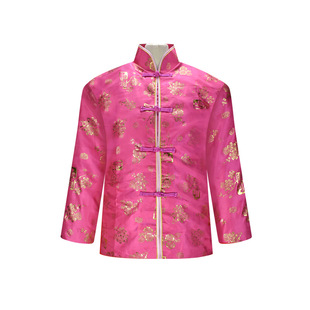 男女寿服夹袄黄马褂白事服殡葬用品老人百年火化逝者临终送终寿衣