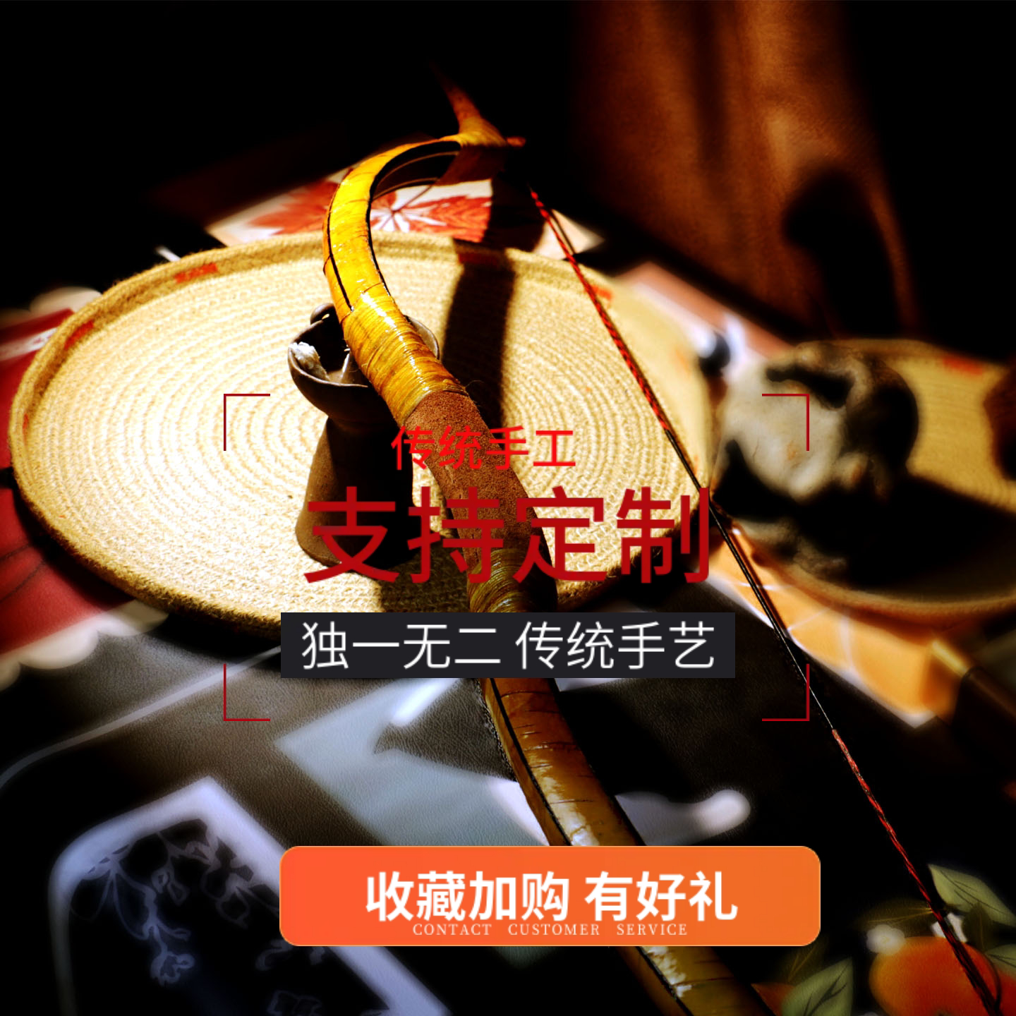 定制款纯手工制作中国蒙古弓专业木质成年人古代传统弓新手