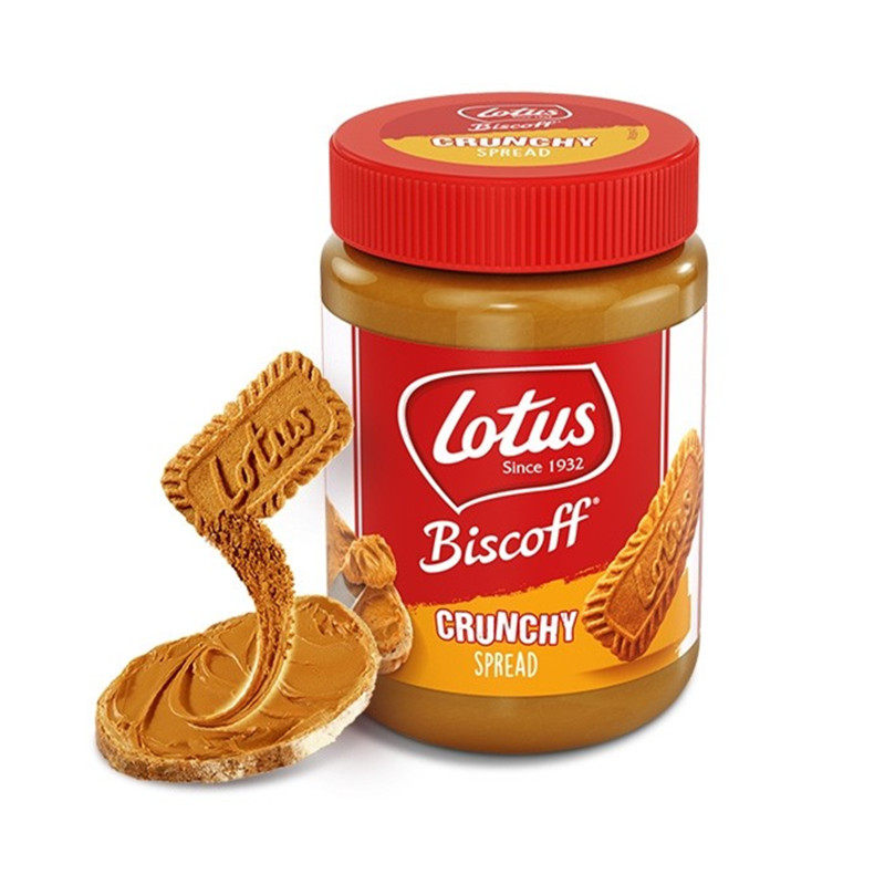 爆款比利时进口和情焦糖饼干调味酱颗粒型380g饼干酱400g罐装复合