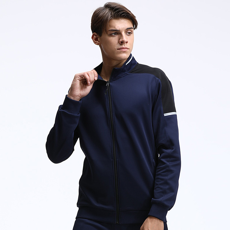 男夹克跑步健身拉链开衫运动外套