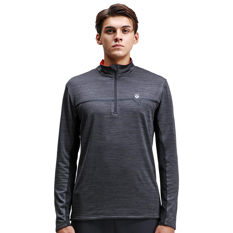 力为长袖秋冬立领训练卫衣t恤