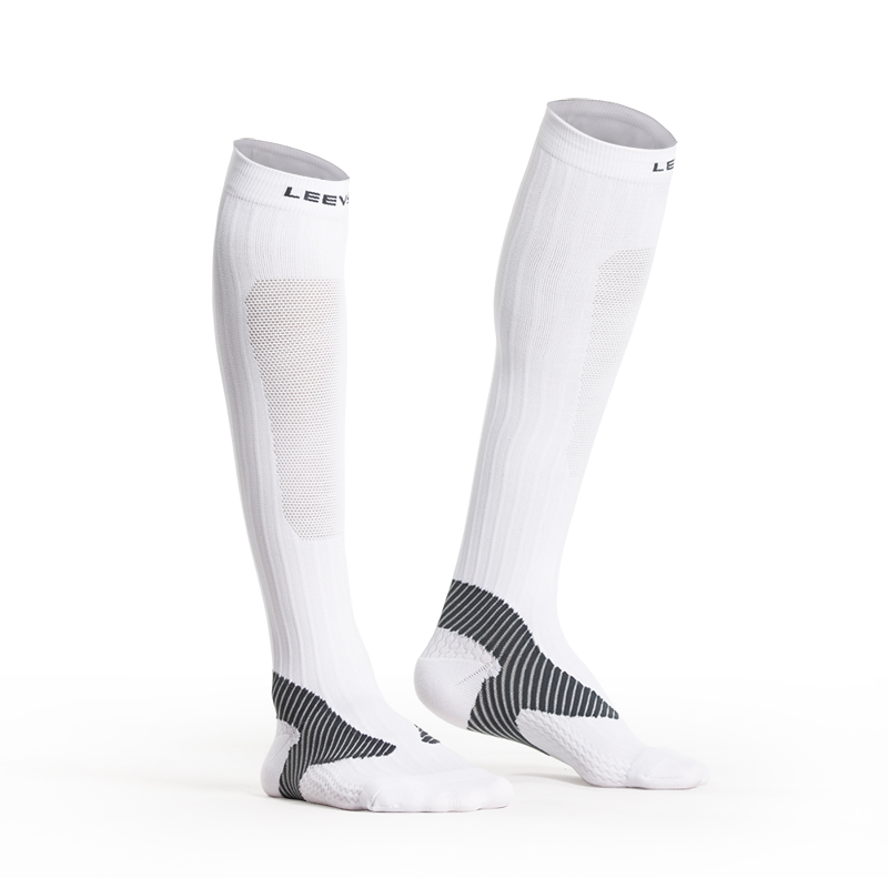 力为/leevy跑步压缩袜男秋冬