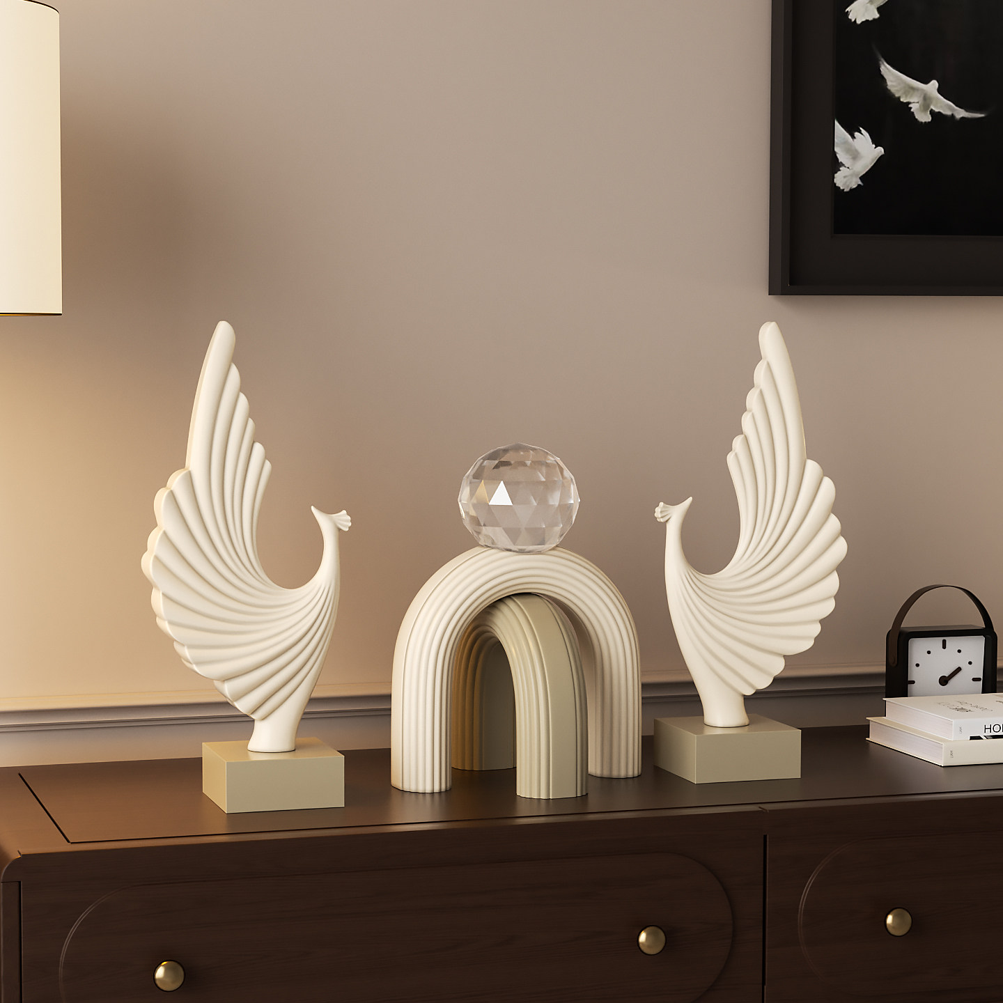 高级感玄关柜摆件抽象艺术软装家居中古风乔迁新居客厅酒柜装饰品,家居饰品,装饰摆件,淘宝优惠券,粉丝福利购,淘宝优惠卷