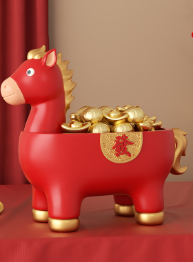 生肖马吉祥物摆件春节礼物