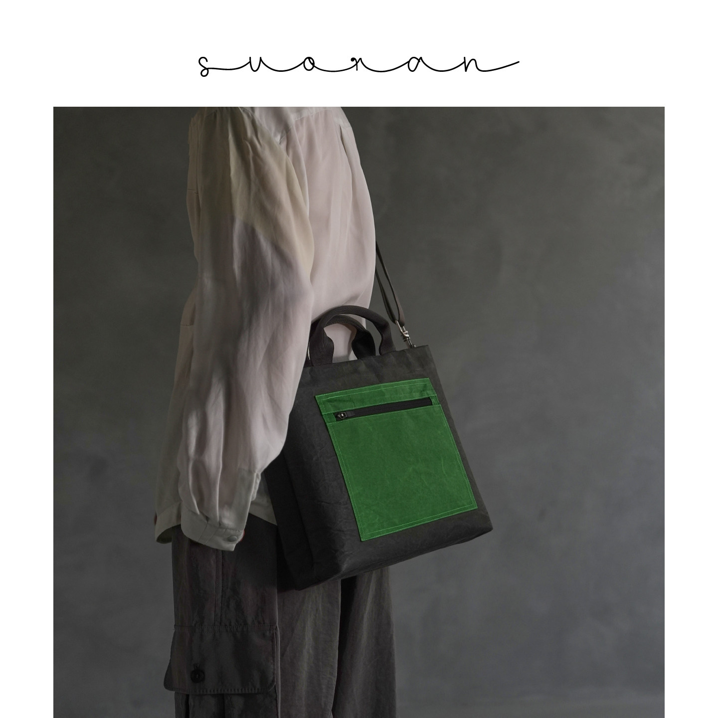 索然轻便减震简约手提斜挎电脑包图片