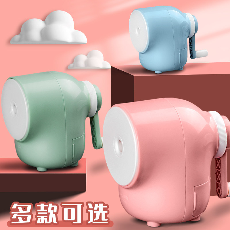 자동 리드 공급 기능이 있는 학생 및 어린이를 위한 델리 연필 깎이 연필 깎이 수동식 다기능 미술 연필 깎이 연필 깎이