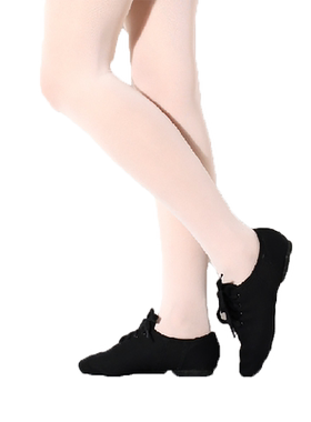 男女帆布软底现代舞蹈爵士鞋