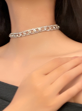 轻奢丝带满钻多种戴法饰品