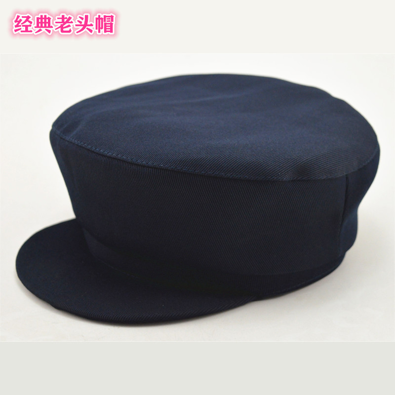 春季老人帽老头帽中老年男士父亲帽爷爷帽子 经典圆顶帽子