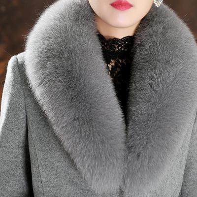 羊绒大衣短款羊毛毛呢外套羊毛呢