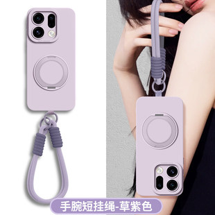 旋转支架适用OPPOfindX9手机壳新款腕带手绳FINDx8S+保护套高级感斜挎长X7pro全包防摔X6液态硅胶男女5软外后