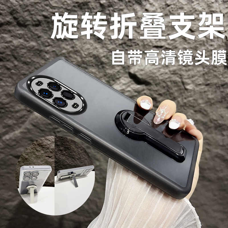 带镜头膜适用华为nova14ultra手机壳新款nova13pro支架保护套高级感12活力版/10se/9全包防摔8硅胶软透明男女