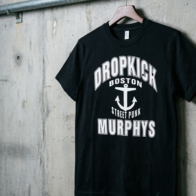 Dropkick Murphys乐队 摇滚复古vintage纯棉短袖T恤男女宽松tee