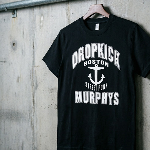 Dropkick Murphys乐队 摇滚复古vintage纯棉短袖T恤男女宽松tee