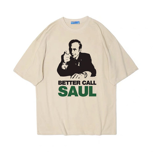 风骚律师Better Call Saul 美剧美式复古vintage男女宽松纯棉T恤t