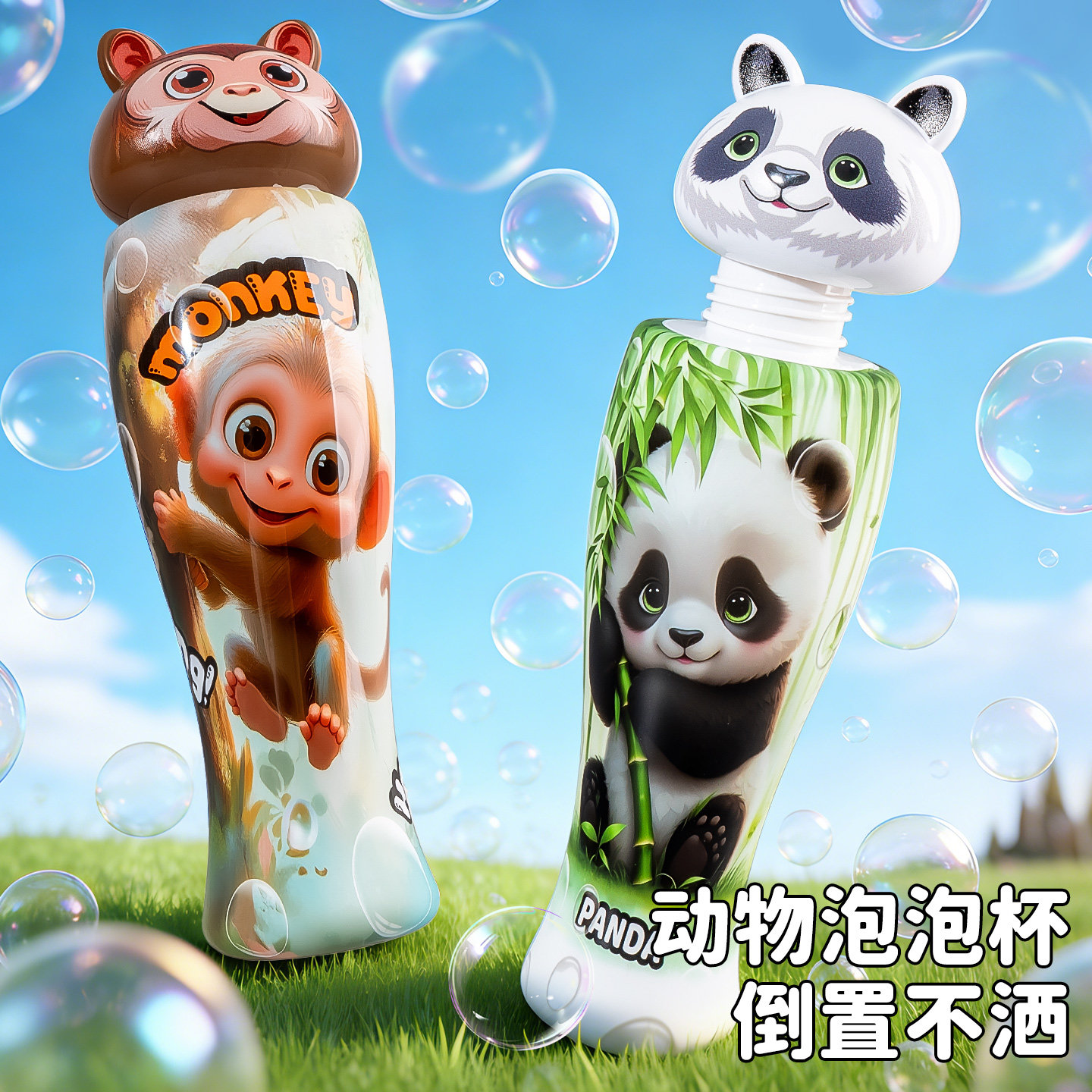 不洒泡泡杯吹泡泡倒置不洒瓶儿童2026新款户外手持玩具婴幼儿礼物,玩具/童车/益智/积木/模型,泡泡机/吹泡泡类玩具,淘宝优惠券,粉丝福利购,淘宝优惠卷