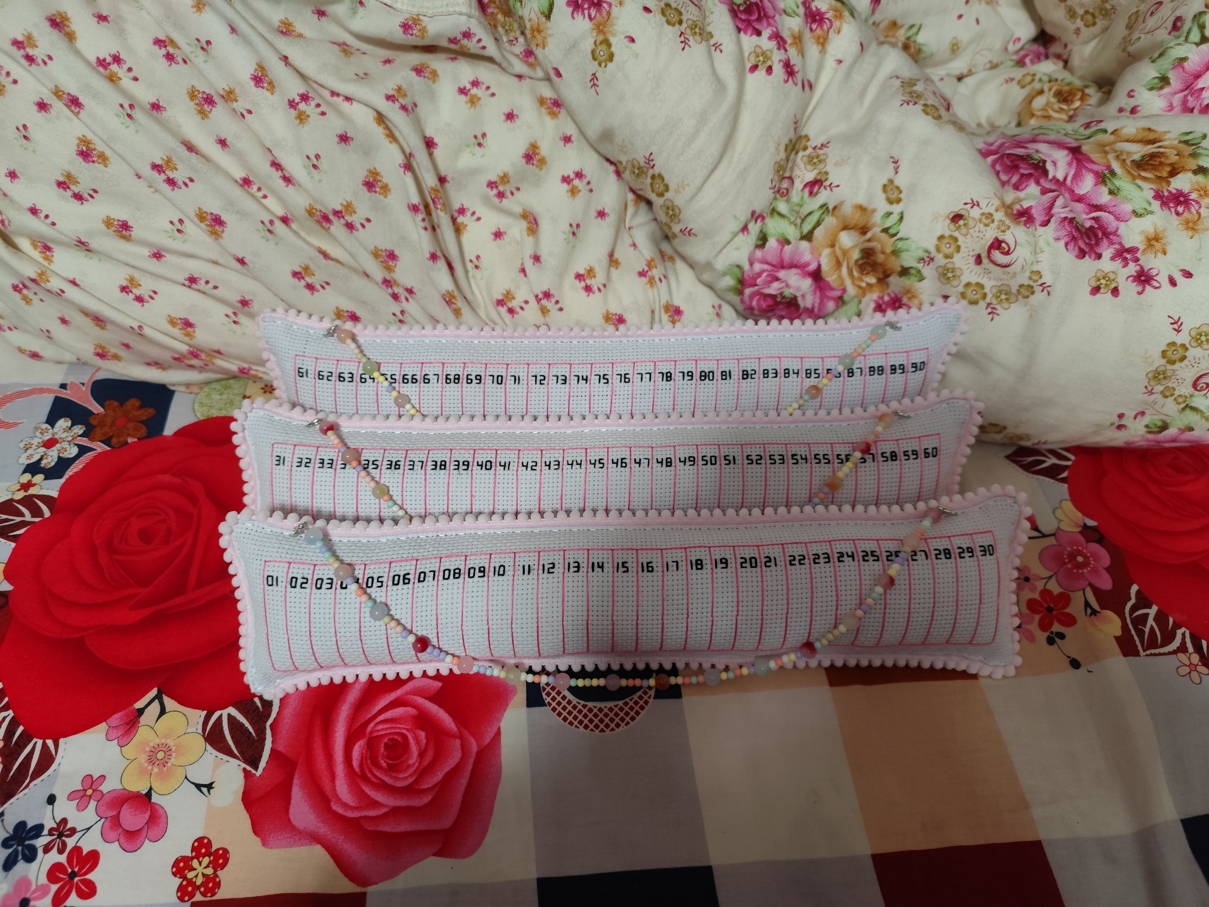 数字加宽无遮拦十字仙女棒排线包针插包成品颜色随机,居家布艺,十字绣成品,淘宝优惠券,粉丝福利购,淘宝优惠卷