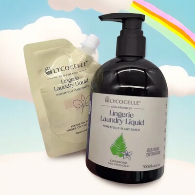 新西兰Lycocelle绽家内衣洗衣液白雪爱丽丝植物去渍内裤洗液女士