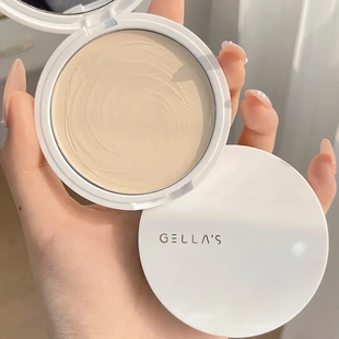 Gellas高光膏带镜子水感嘭嘭细腻微珠光高光女粉底膏网红直播男女