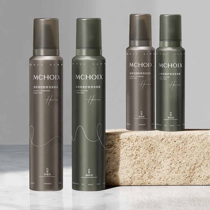 魔香轻盈魅卷泡沫发蜡保湿定型泡泡发胶女摩斯护发防断发弹力素