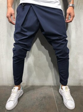 2019 men long jeans men jogger trousers casual haren pants