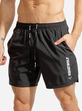 quality Quick drying gym shorts for men sport workout pants