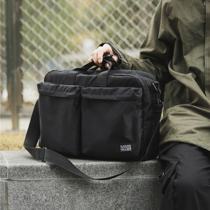 斜挎包通勤尼龙防水男士手提包