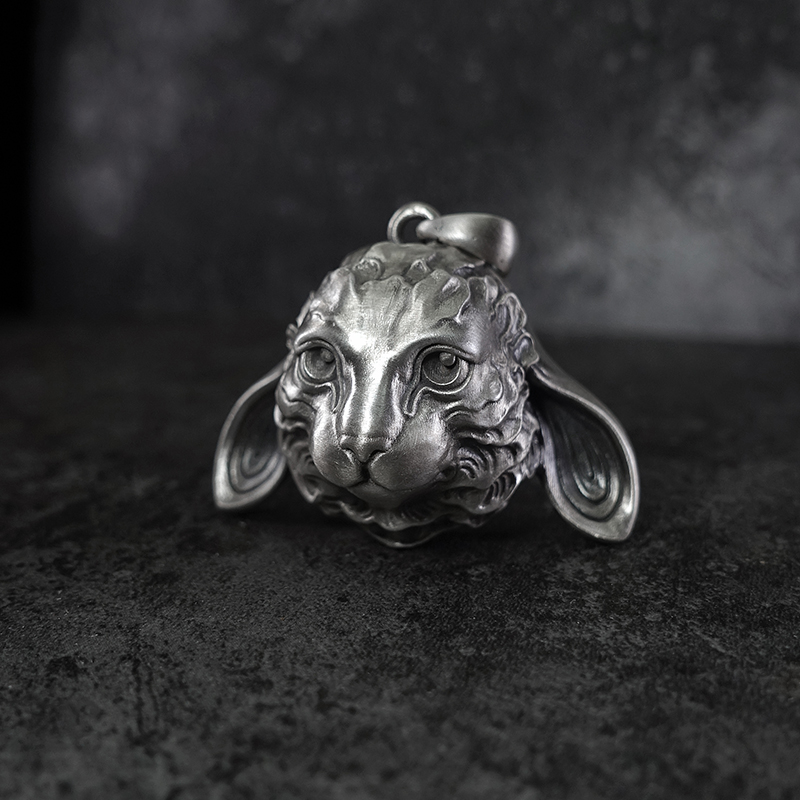 生肖挂坠kozoostudio925纯银