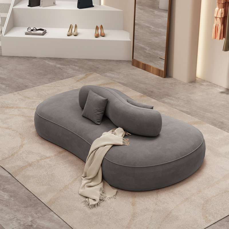 双面弧形沙发服装店可定制