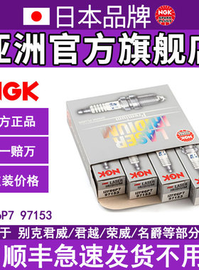NGK铱铂金火花塞 IZFR6P7 97153 适用于大众甲壳虫西雅特部分车型