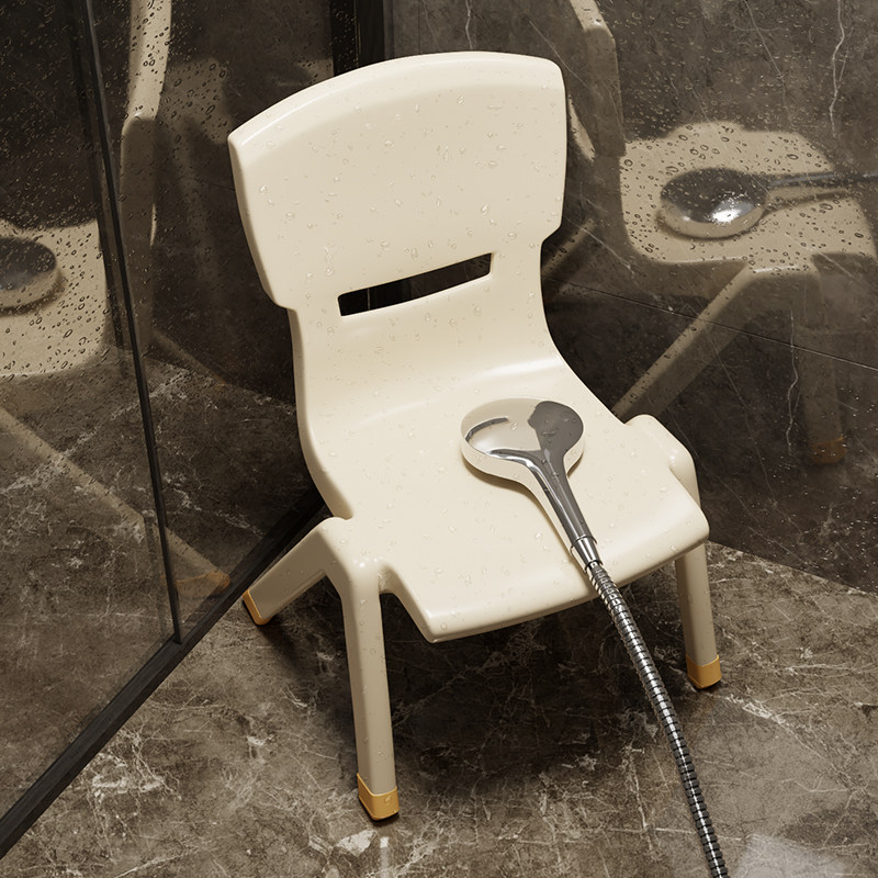 塑料凳子加厚儿童靠背椅宝宝椅家用防滑小椅子洗澡凳子婴童收纳凳,收纳整理,收纳凳,淘宝优惠券,粉丝福利购,淘宝优惠卷